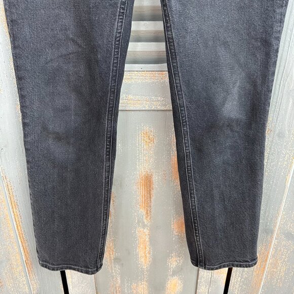 AGOLDE Riley High Rise Straight Crop (Stretch) Jeans Panoramic Sz 24 - Picture 5 of 16